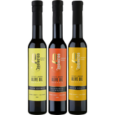 Citrus Oil Trio Gift Set - Yuzu + Mandarin Kumquat + Meyer Lemon, ORGANIC CA Olive Oil | 3 - 250 ml bottles